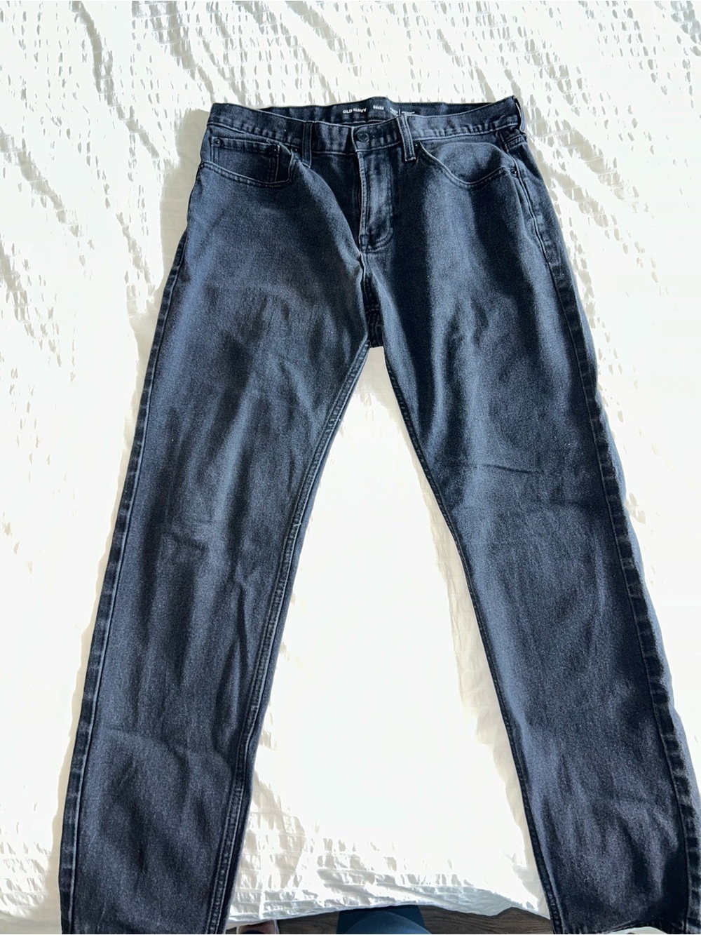 Old Navy Men's Dark Indigo Slim Straight Jeans
